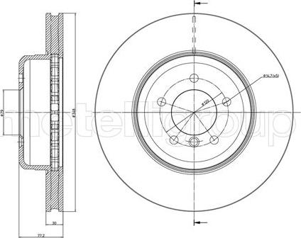 Cifam 800-853C - Discofreno autozon.pro