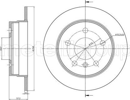 Cifam 800-833C - Discofreno autozon.pro