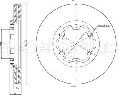 Cifam 800-349 - Discofreno autozon.pro