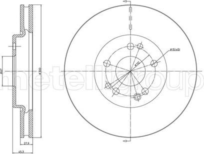 Cifam 800-300 - Discofreno autozon.pro