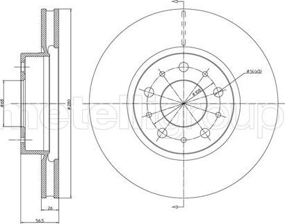 Cifam 800-310 - Discofreno autozon.pro