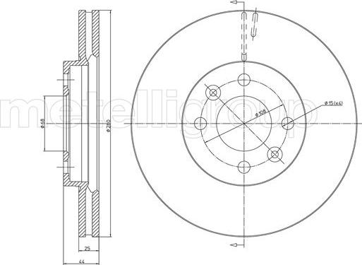 Cifam 800-381 - Discofreno autozon.pro