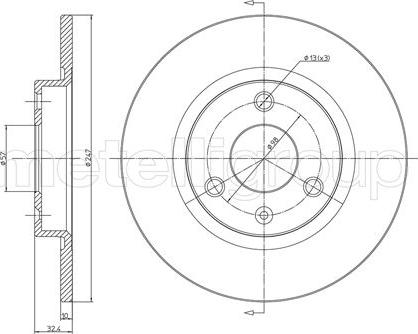 Cifam 800-334 - Discofreno autozon.pro