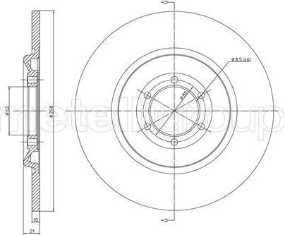 Cifam 800-325 - Discofreno autozon.pro