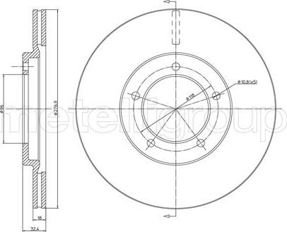 Cifam 800-244 - Discofreno autozon.pro