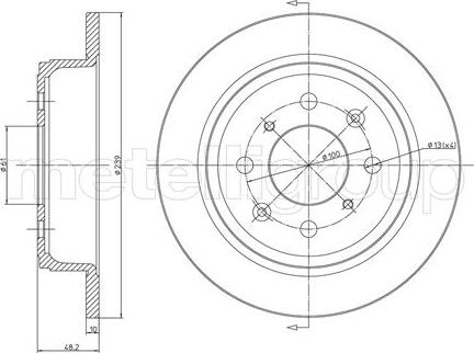 Cifam 800-267 - Discofreno autozon.pro