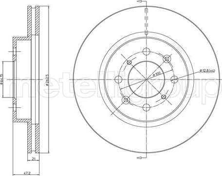 Cifam 800-235 - Discofreno autozon.pro