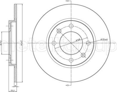 Cifam 800-271 - Discofreno autozon.pro