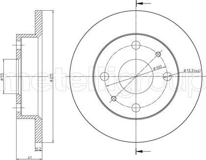 Cifam 800-791 - Discofreno autozon.pro