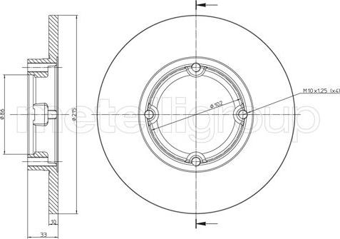 Cifam 800-756 - Discofreno autozon.pro