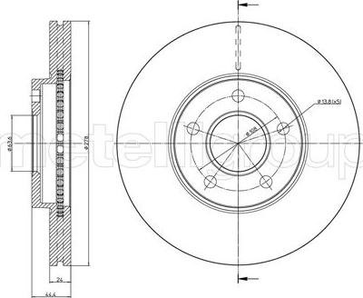 Cifam 800-760C - Discofreno autozon.pro