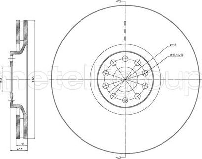 Cifam 800-705C - Discofreno autozon.pro