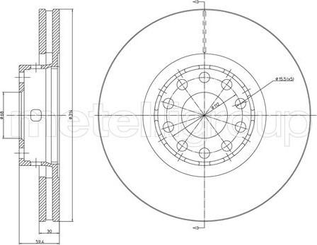 Cifam 800-707C - Discofreno autozon.pro