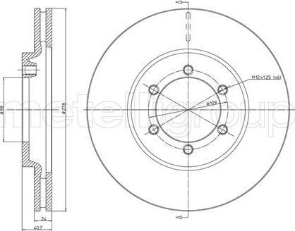 Cifam 800-711 - Discofreno autozon.pro