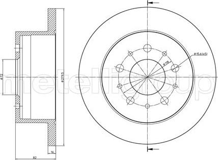 Cifam 800-731 - Discofreno autozon.pro