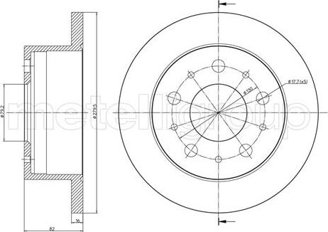 Cifam 800-732 - Discofreno autozon.pro