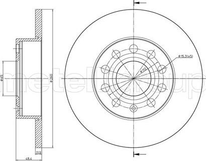 Cifam 800-725C - Discofreno autozon.pro