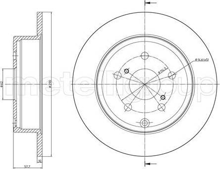 Cifam 800-771 - Discofreno autozon.pro