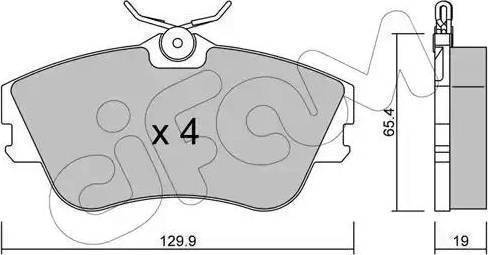 RIDER RD.3323.DB1092 - Kit pastiglie freno, Freno a disco autozon.pro