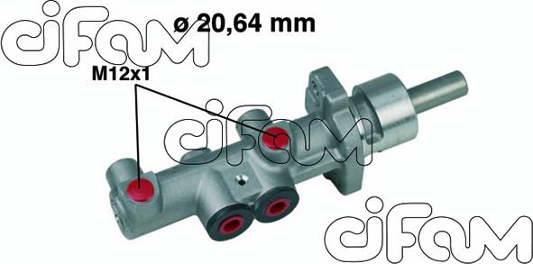 Cifam 202-404 - Cilindro maestro del freno autozon.pro