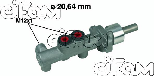 Cifam 202-400 - Cilindro maestro del freno autozon.pro