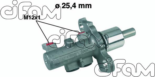 Cifam 202-402 - Cilindro maestro del freno autozon.pro