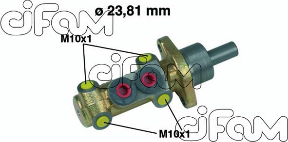 Cifam 202-418 - Cilindro maestro del freno autozon.pro