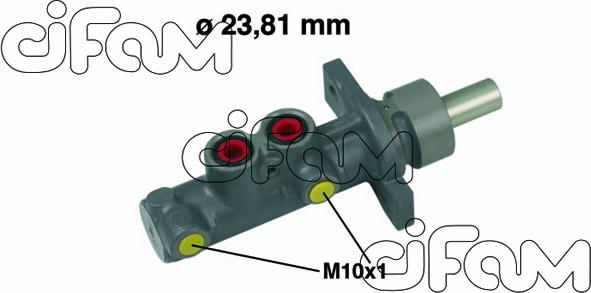 Cifam 202-486 - Cilindro maestro del freno autozon.pro