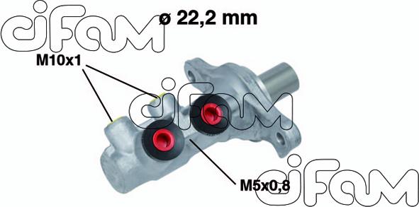 Cifam 202-681 - Cilindro maestro del freno autozon.pro