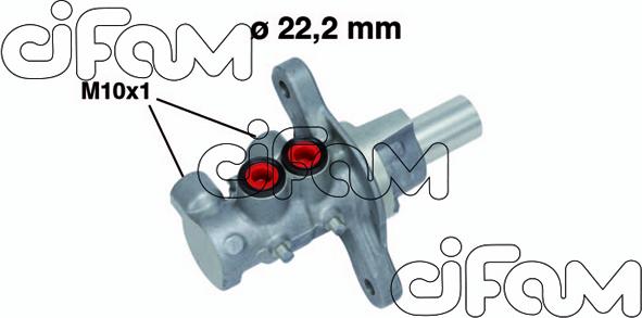 Cifam 202-675 - Cilindro maestro del freno autozon.pro