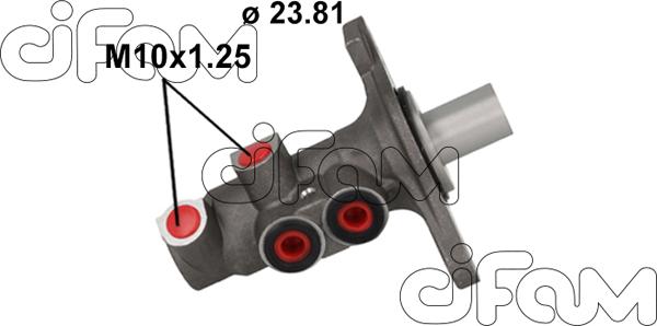 Cifam 202-1131 - Cilindro maestro del freno autozon.pro