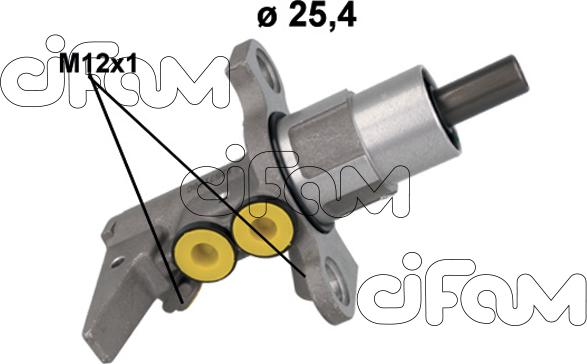 Cifam 202-1257 - Cilindro maestro del freno autozon.pro