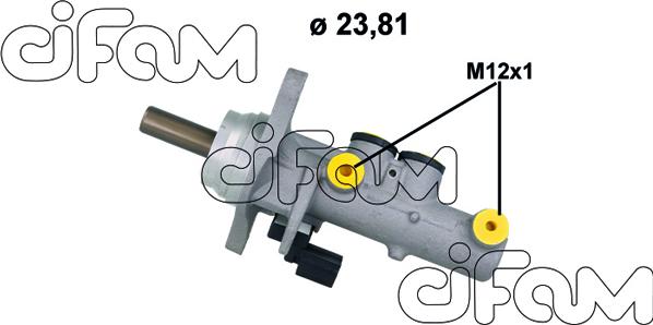 Cifam 202-1213 - Cilindro maestro del freno autozon.pro