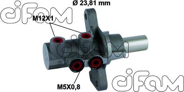 Cifam 202-873 - Cilindro maestro del freno autozon.pro