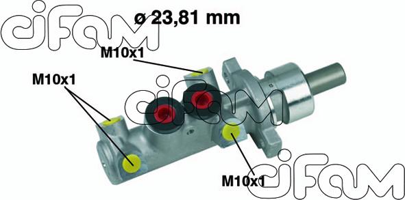 Cifam 202-361 - Cilindro maestro del freno autozon.pro