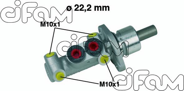 Cifam 202-302 - Cilindro maestro del freno autozon.pro