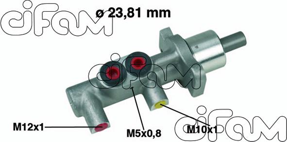 Cifam 202-382 - Cilindro maestro del freno autozon.pro