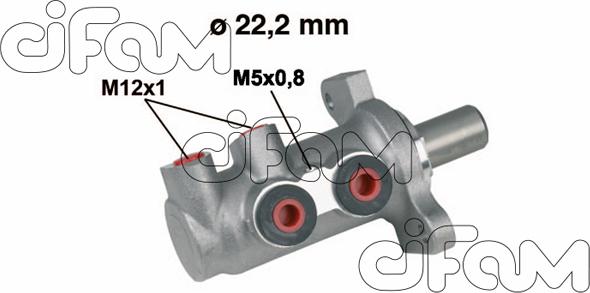 Cifam 202-294 - Cilindro maestro del freno autozon.pro