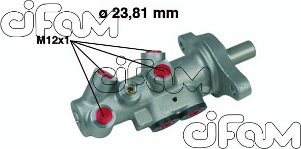 Cifam 202-295 - Cilindro maestro del freno autozon.pro