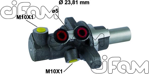 Cifam 202-795 - Cilindro maestro del freno autozon.pro
