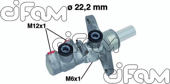 Cifam 202743 - Cilindro maestro del freno autozon.pro