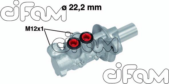 Cifam 202-757 - Cilindro maestro del freno autozon.pro