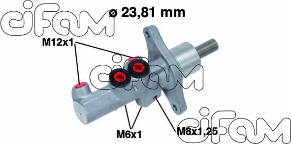 Cifam 202719 - Cilindro maestro del freno autozon.pro