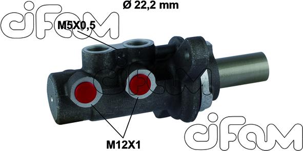 Cifam 202-785 - Cilindro maestro del freno autozon.pro