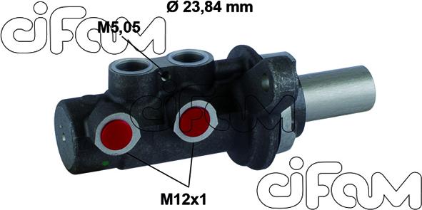 Cifam 202-786 - Cilindro maestro del freno autozon.pro