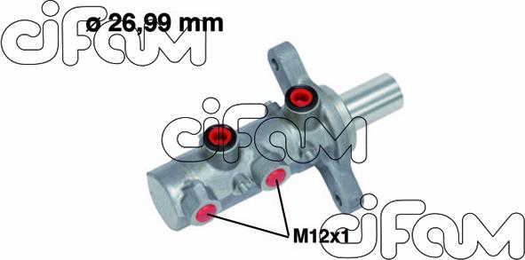 Cifam 202-729 - Cilindro maestro del freno autozon.pro