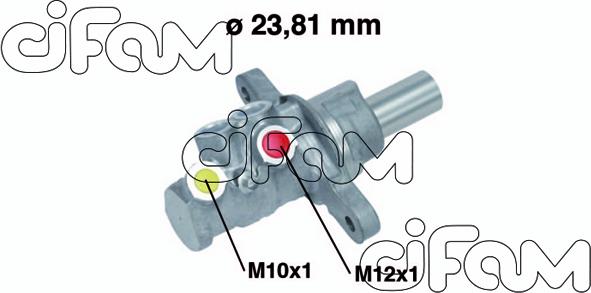 Cifam 202-724 - Cilindro maestro del freno autozon.pro