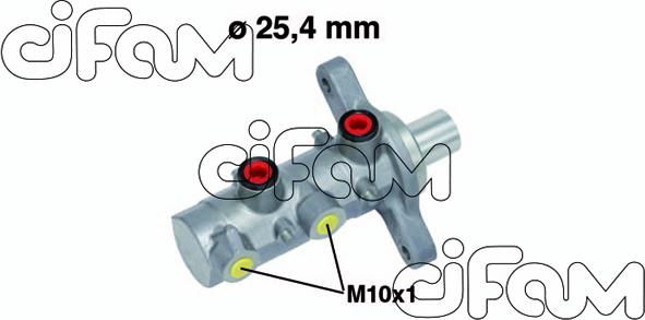 Cifam 202-726 - Cilindro maestro del freno autozon.pro