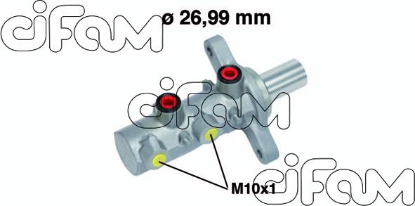 Cifam 202-728 - Cilindro maestro del freno autozon.pro