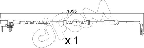 Cifam SU.391 - Contatto segnalazione, Usura past. freno / mat. d'attrito autozon.pro